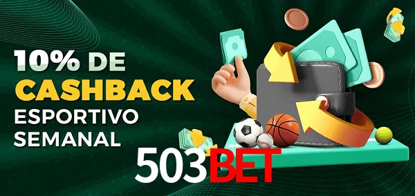 10% de bônus de cashback na 503bet