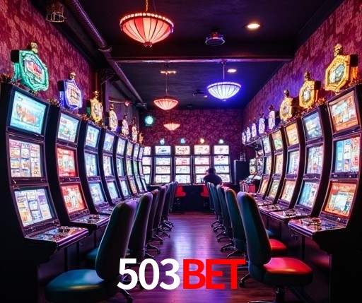Interface moderna da plataforma 503bet